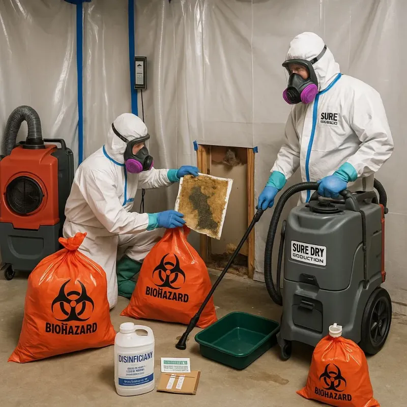 Contaminated Water Handling Protocols process in Whitewright, TX