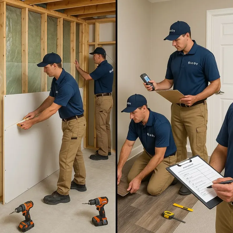 Repairs and Reconstruction process in Whitewright, TX